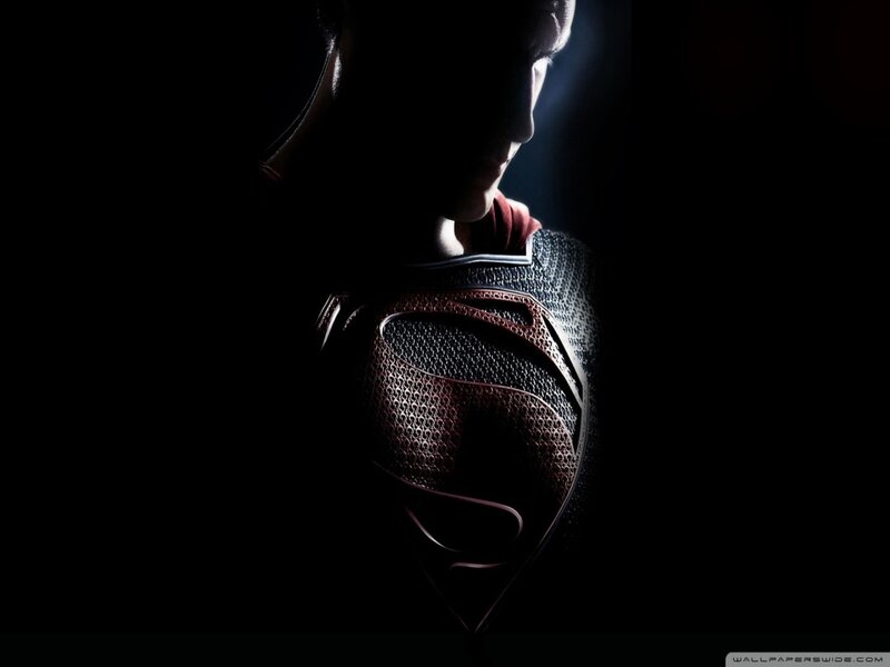 Superman Silhouette — Black, Dramatic, Photograph, Costume