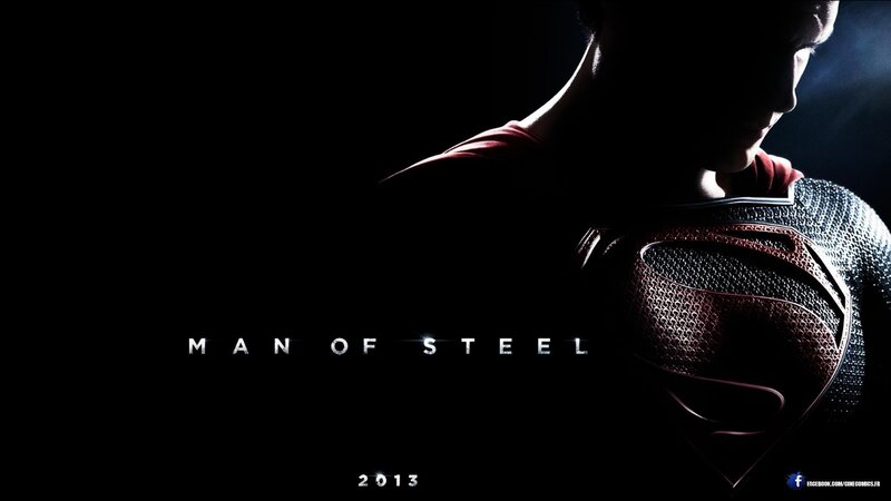 Superman Silhouette — Black, Dramatic, Photograph, Movie Poster