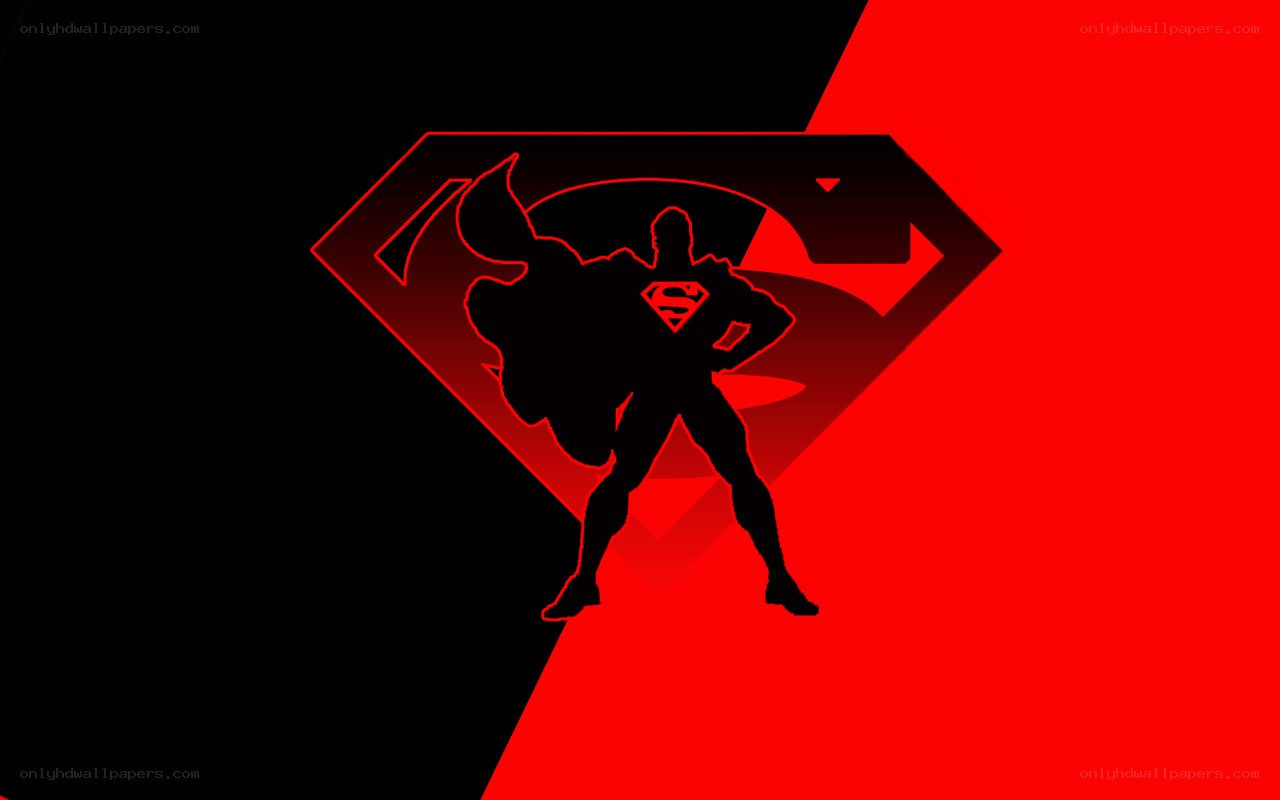 Superman silhouette logo