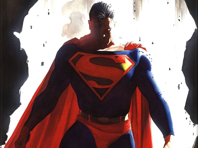 Superman Standing in Light
