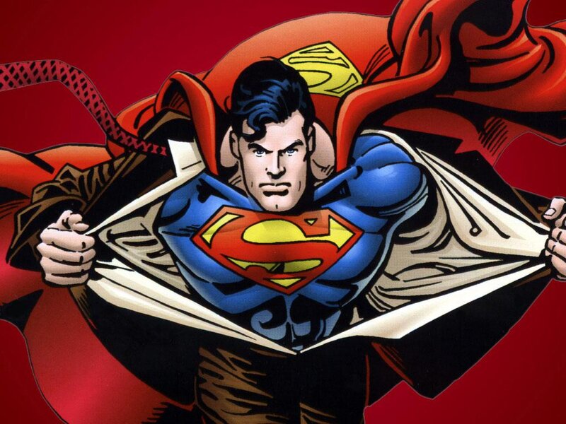 Superman Tearing Shirt
