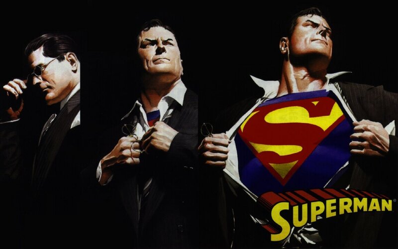 Superman transformation sequence