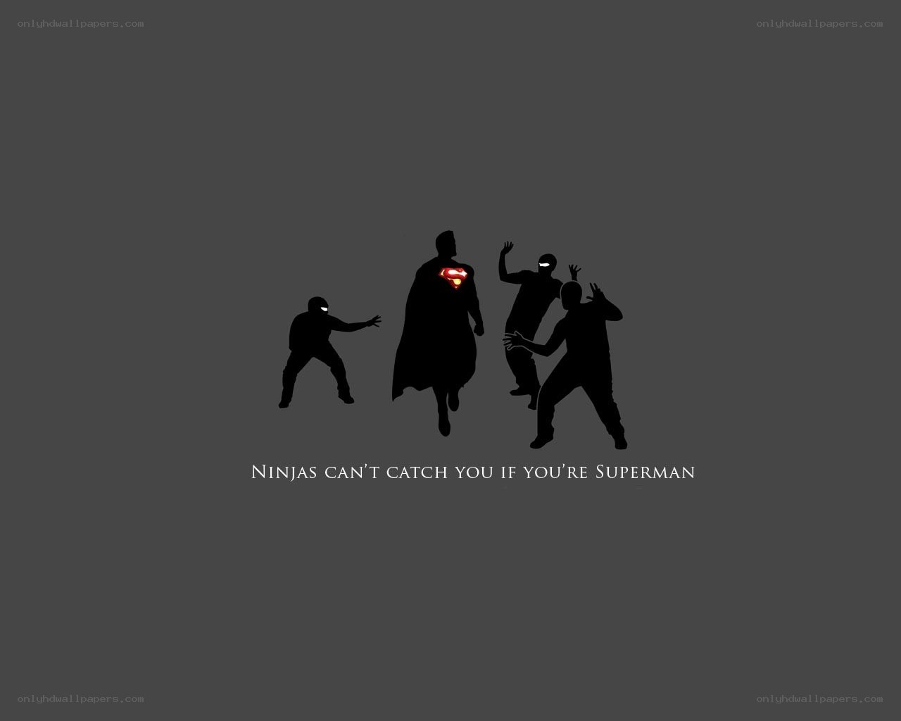 Superman vs ninjas