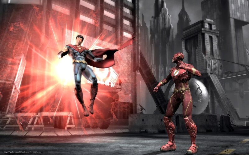 Superman vs The Flash