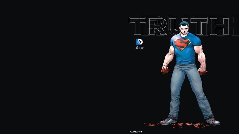 Superman with Blood