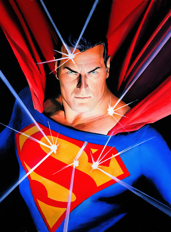 Superman with Cape — Red