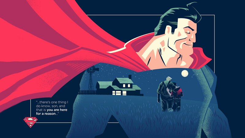 Superman with Cape