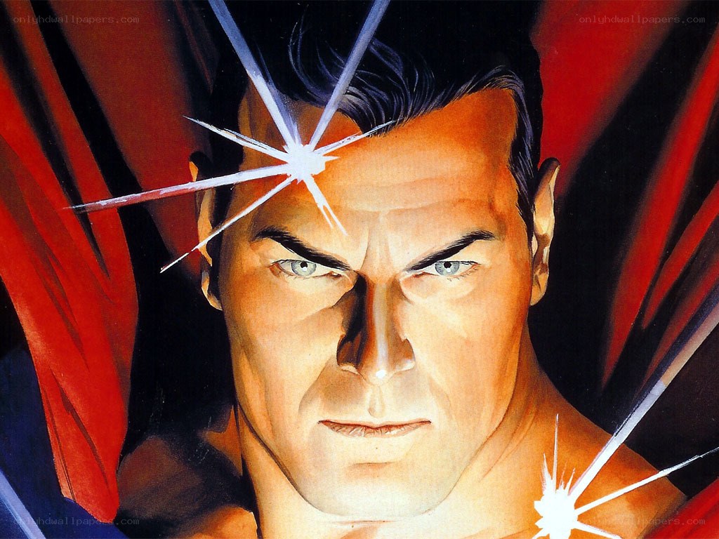 Superman with energy beams
