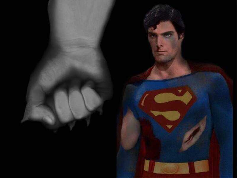 Superman with Injury
