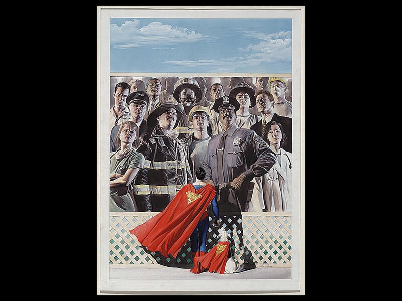 Superman with People