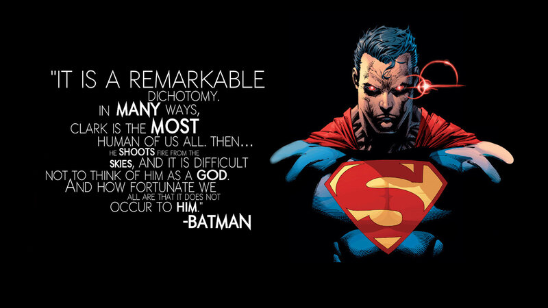 Superman with Red Eyes — Black