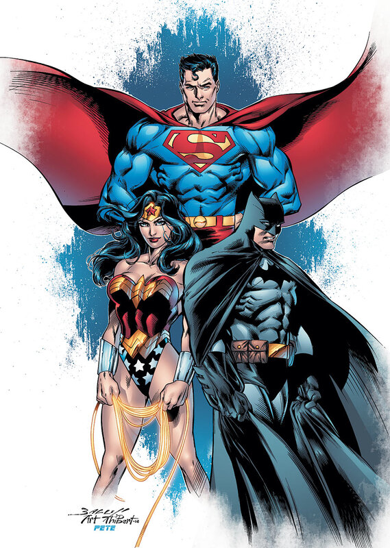 Superman Wonder Woman Batman