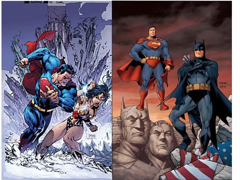 Superman Wonder Woman Batman