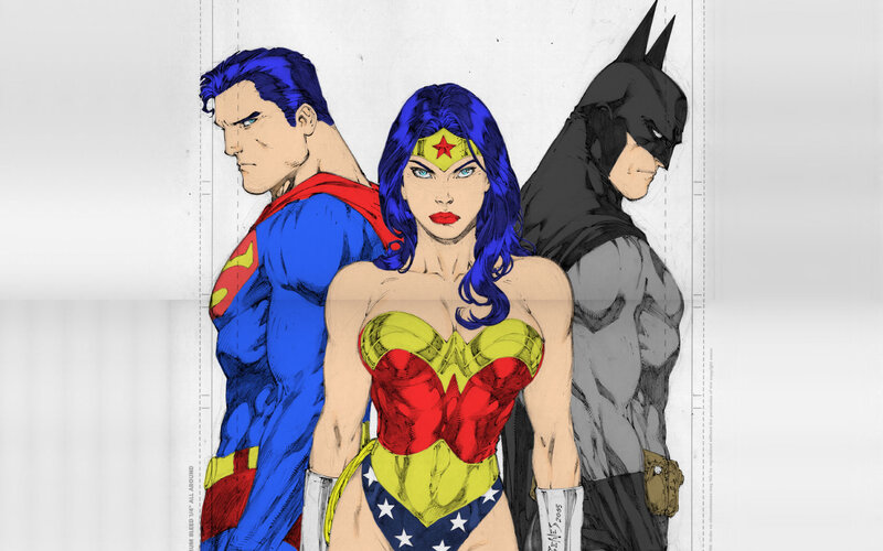 Superman Wonder Woman Batman