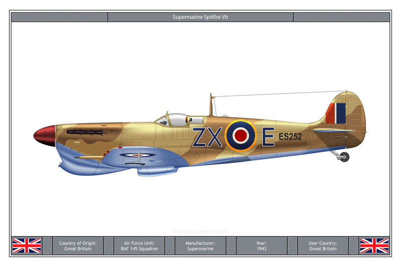 Supermarine Spitfire Vb aircraft