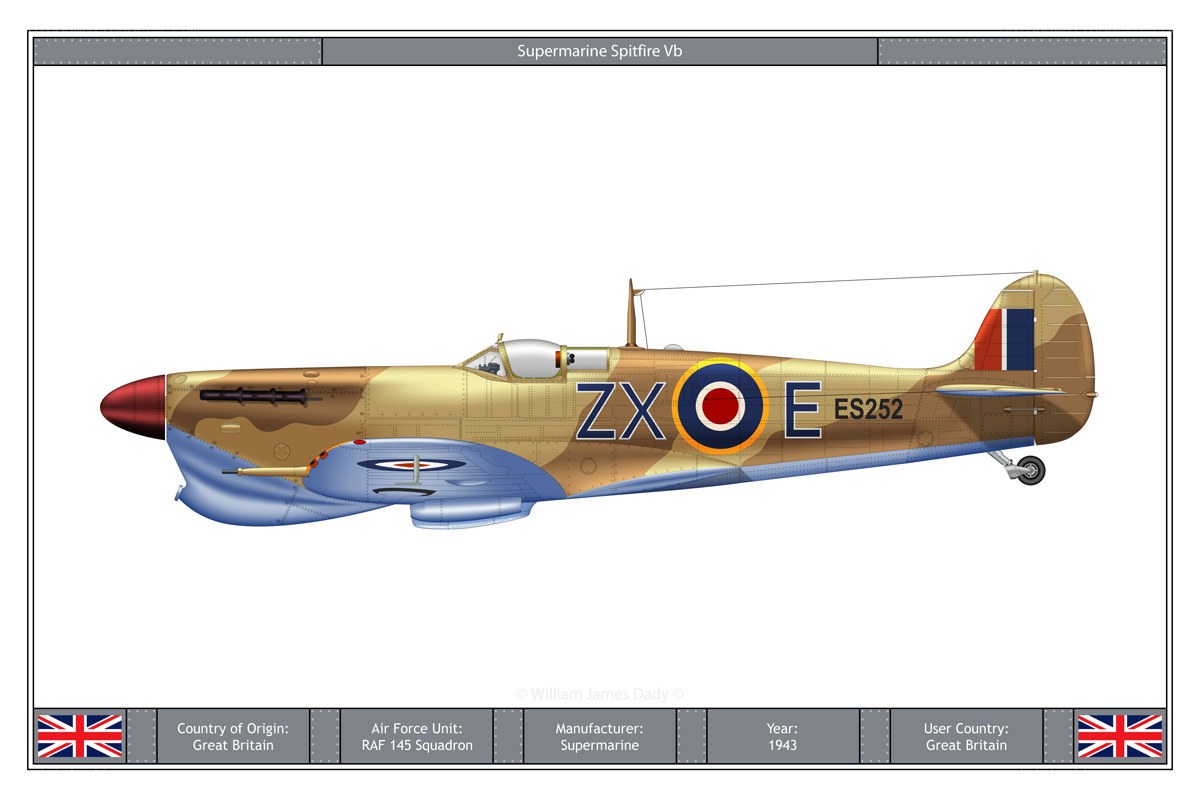 Supermarine Spitfire Vb aircraft