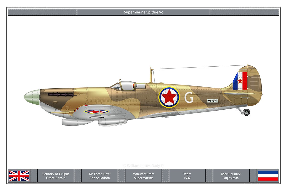 Supermarine Spitfire Vc aircraft