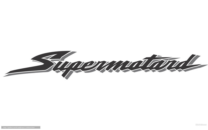 Supermotard logo design