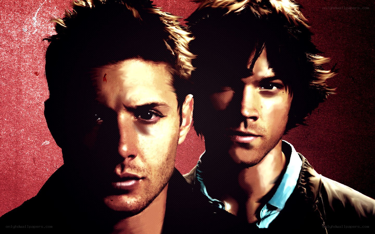 Supernatural brothers portrait