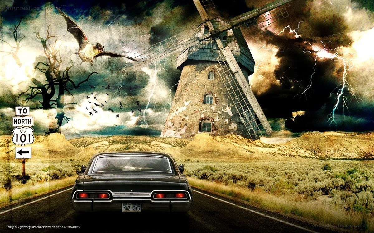 Supernatural car journey