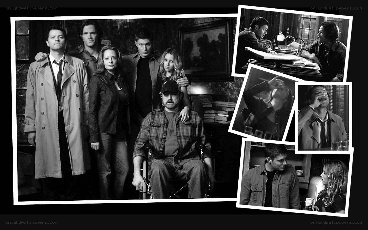 Supernatural cast collage