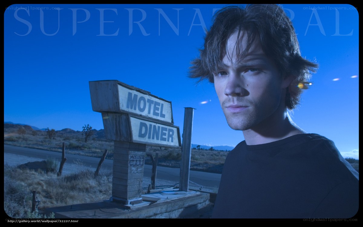 Supernatural character at diner