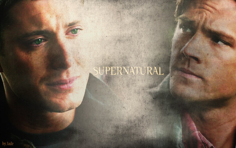 Supernatural character collage
