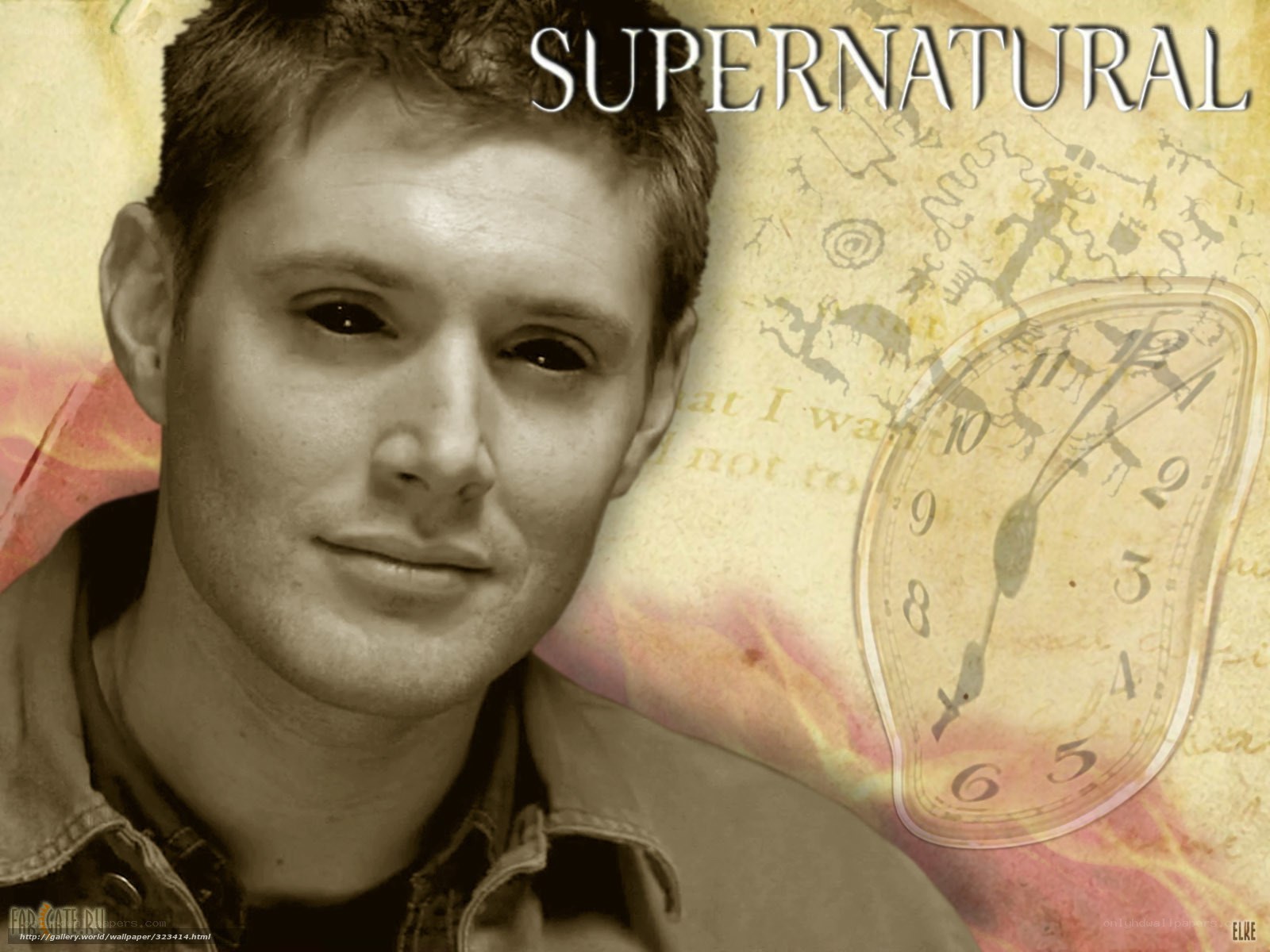 Supernatural character wallpaper