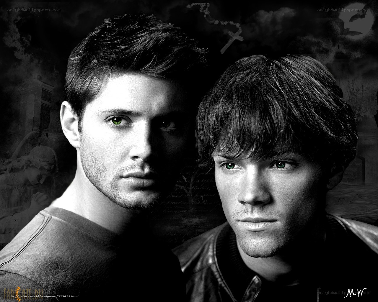 Supernatural characters Dean and Sam