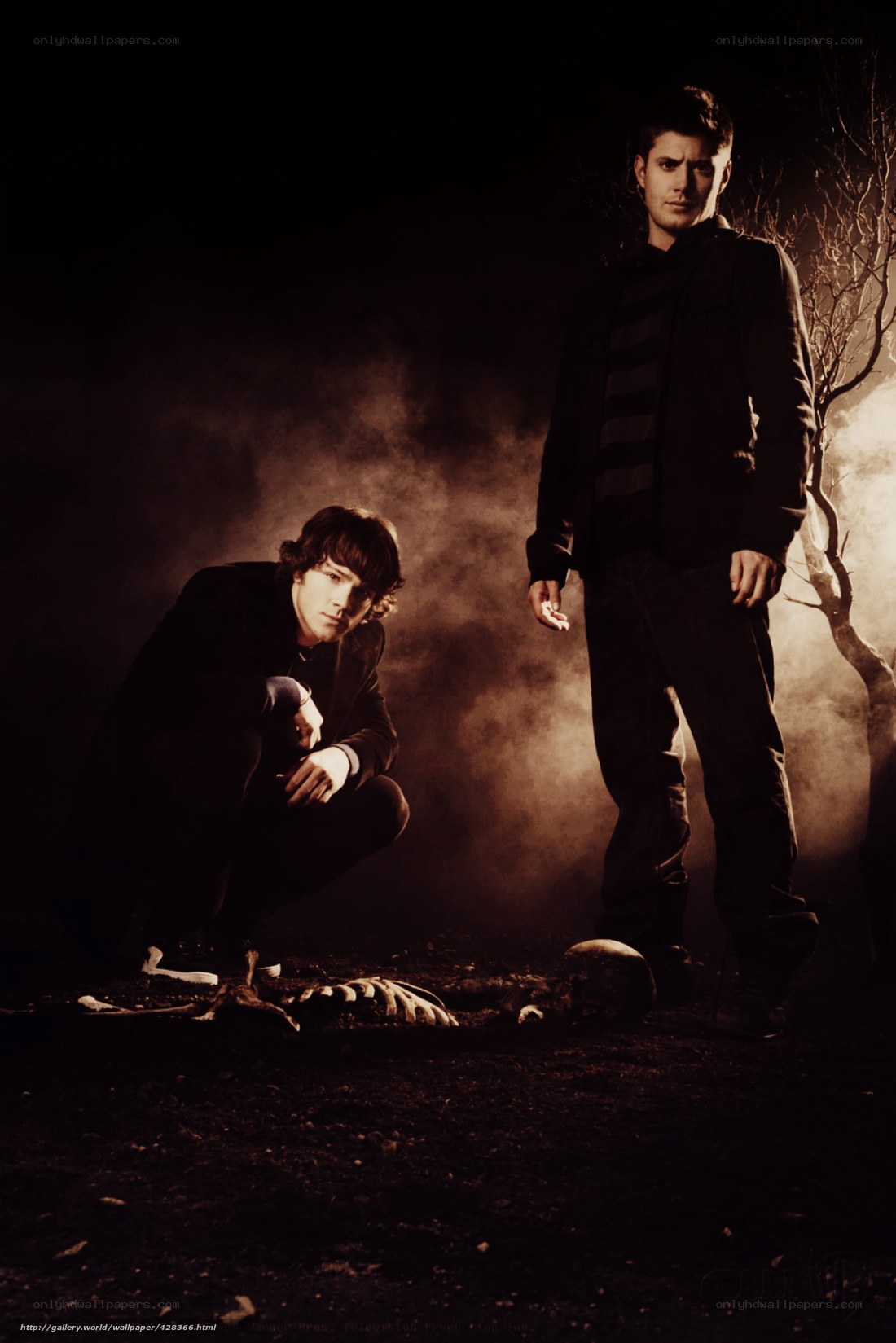 Supernatural characters with bones