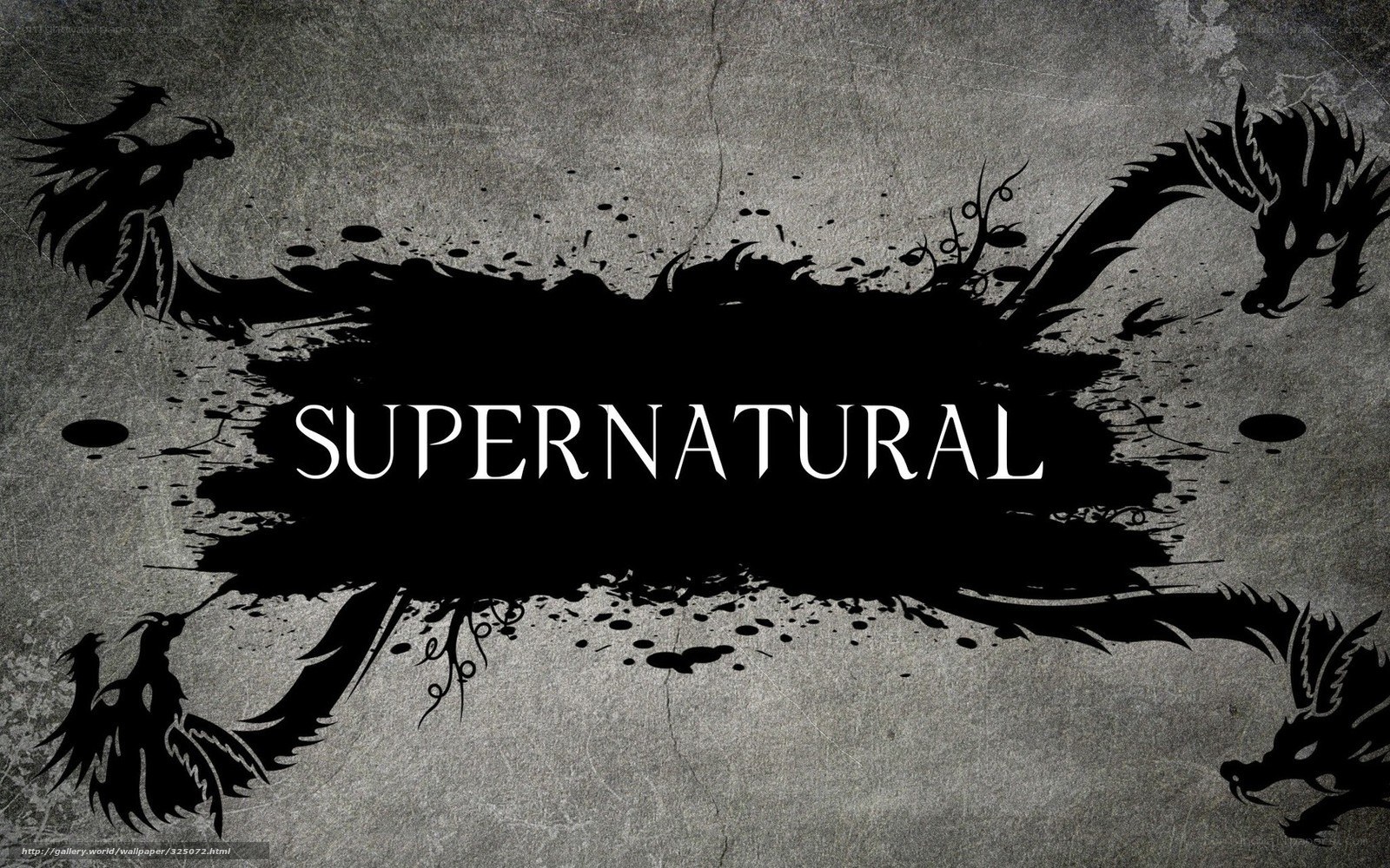 Supernatural logo wallpaper