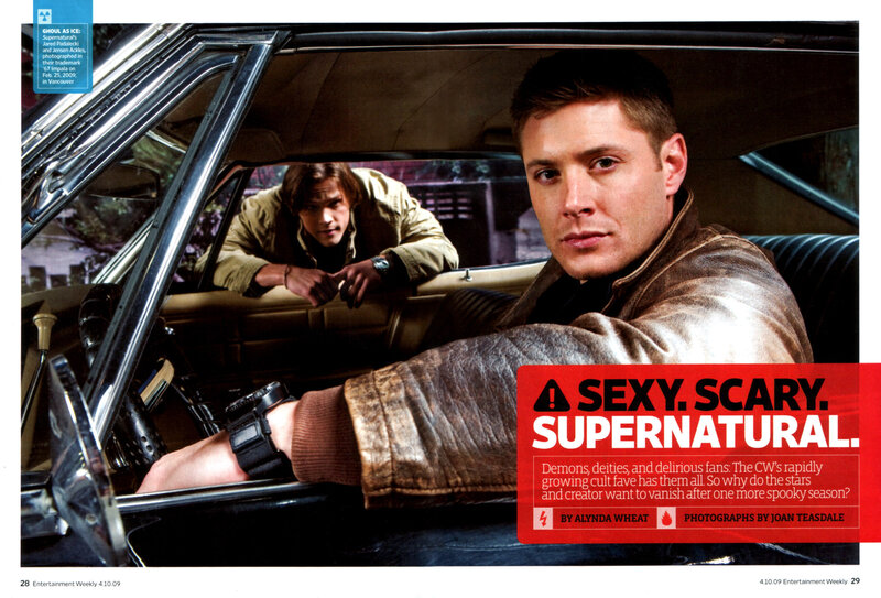 Supernatural magazine feature