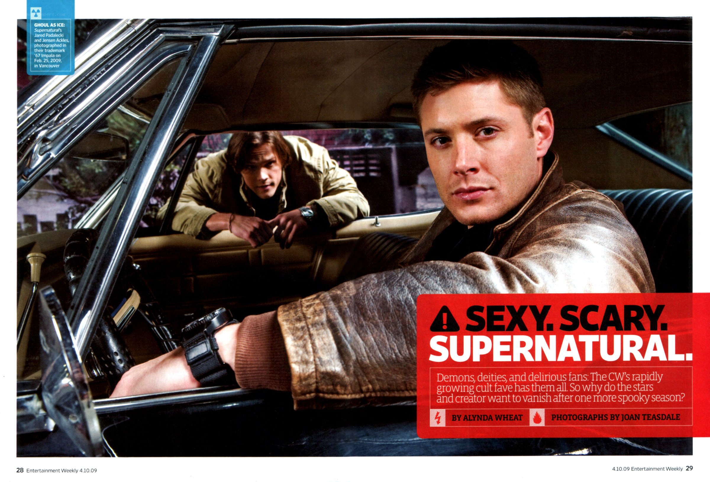Supernatural magazine feature