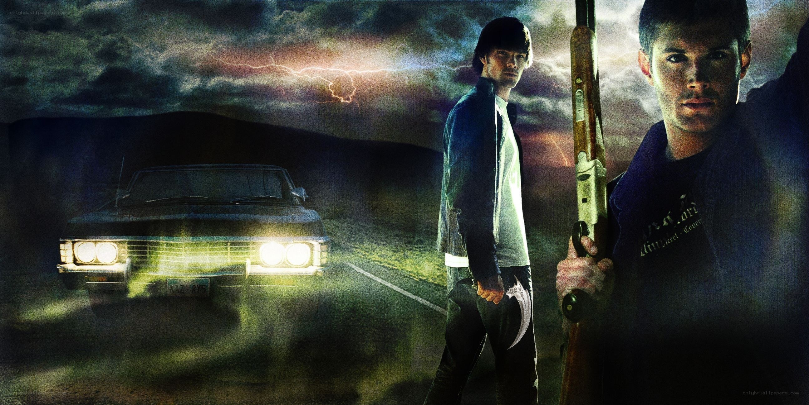 Supernatural promotional art