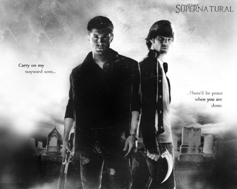 Supernatural promotional art