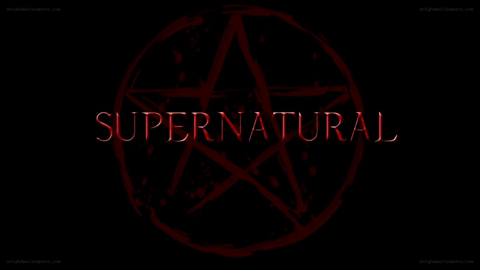 Supernatural title card
