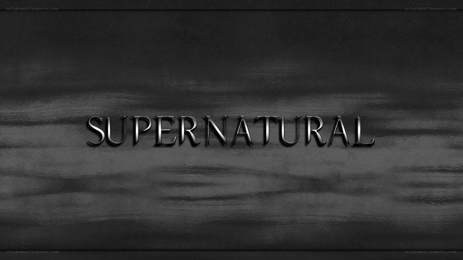 Supernatural title card
