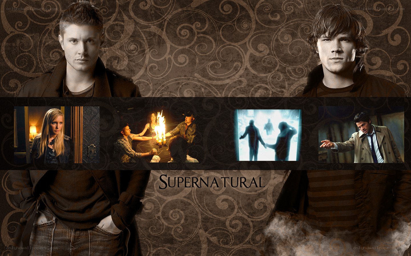 Supernatural TV show collage