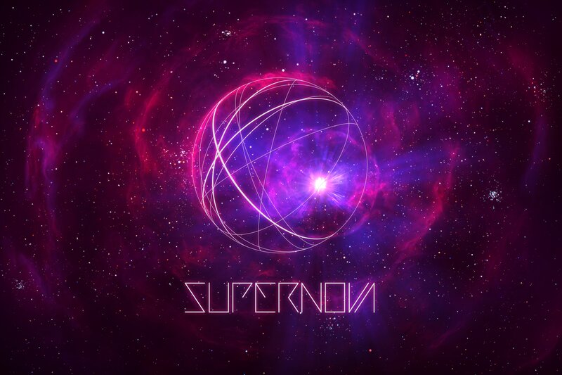 Supernova Explosion — Purple