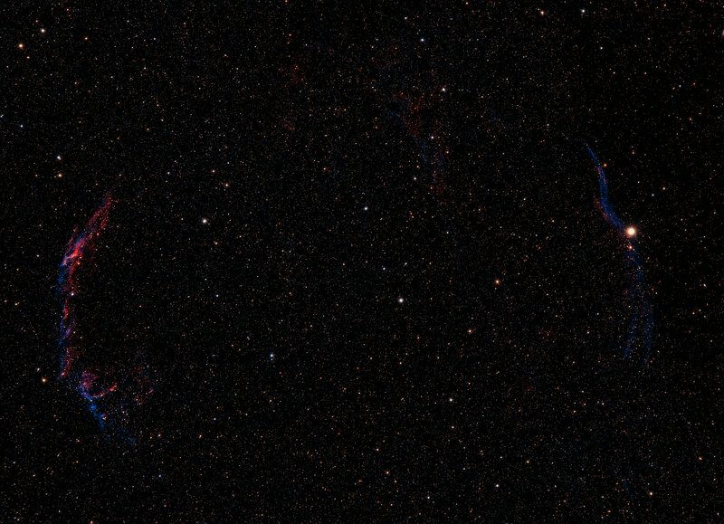 Supernova Remnant — Black, Cosmic