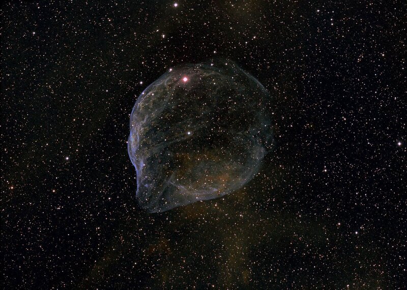 Supernova Remnant — Black