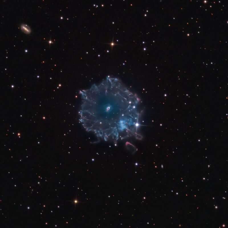Supernova Remnant — Blue, Cosmic, Night, Photograph, Stars, Galaxy