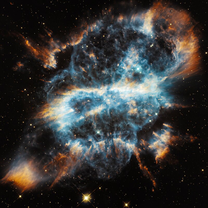 Supernova Remnant — Blue, Cosmic
