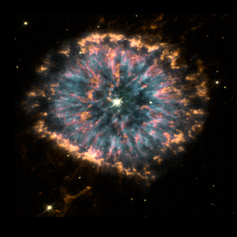 Supernova Remnant — Blue, Dramatic, Photograph, Star, Gas Cloud, Space