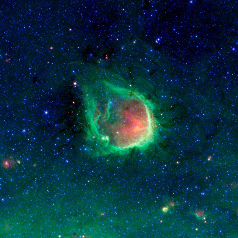 Supernova Remnant — Green