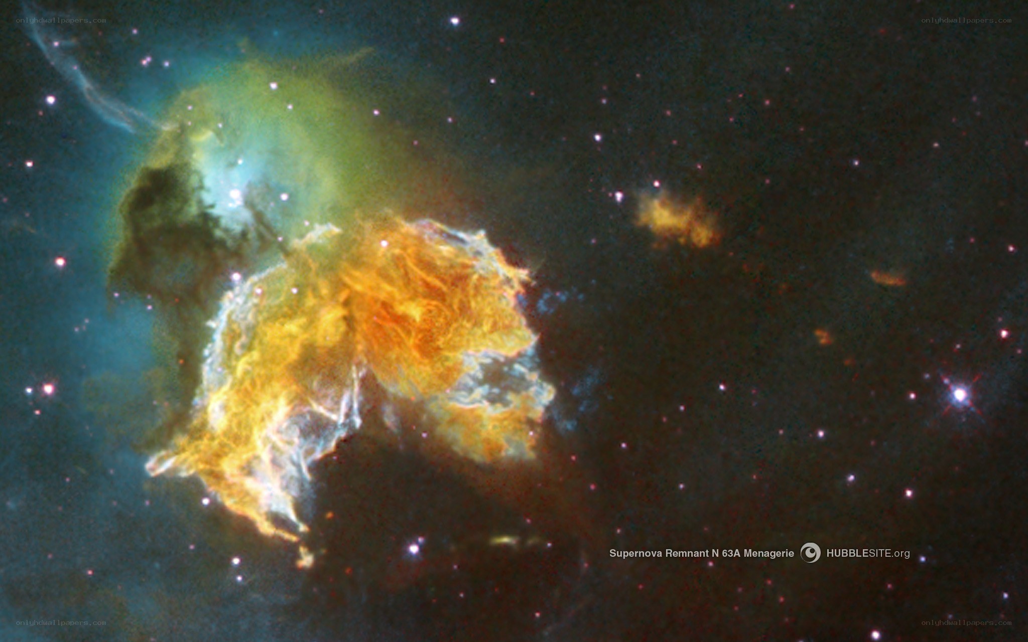 Supernova Remnant N 63A