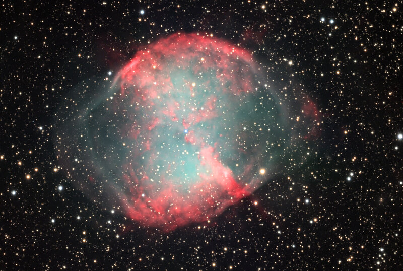 Supernova Remnant — Red, Cosmic, Night, Photograph, Stars, Gas Cloud