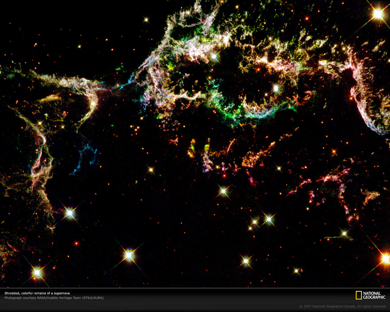 Supernova Remnant Shreds