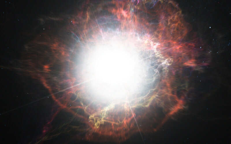 Supernova Remnant — White