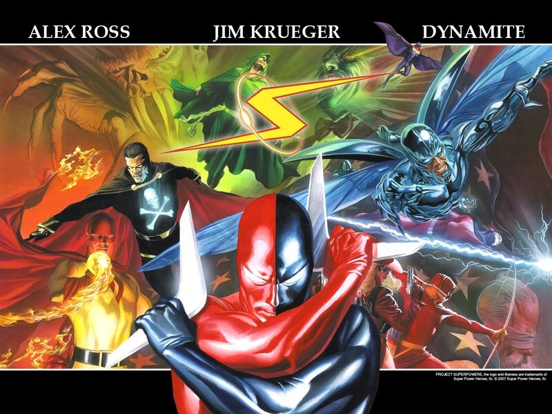 Superpowers comic book cover